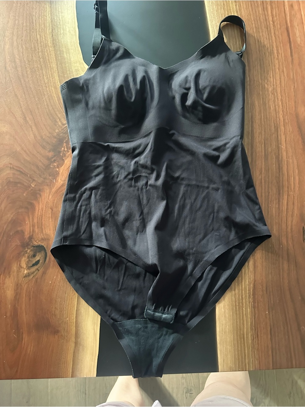 knix Black Seamless Shaping Bodysuit